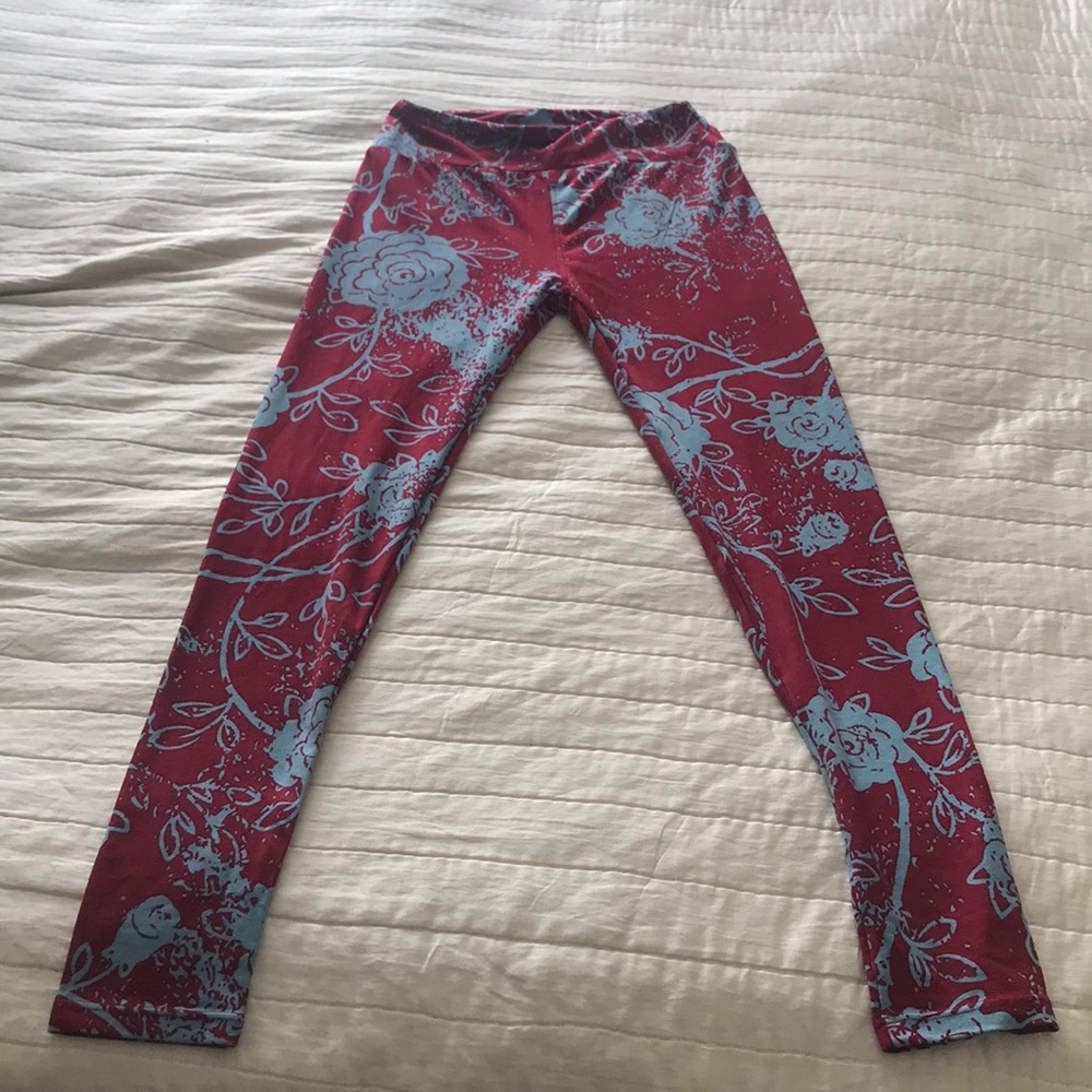 LulaRoe never been worn printed leggings